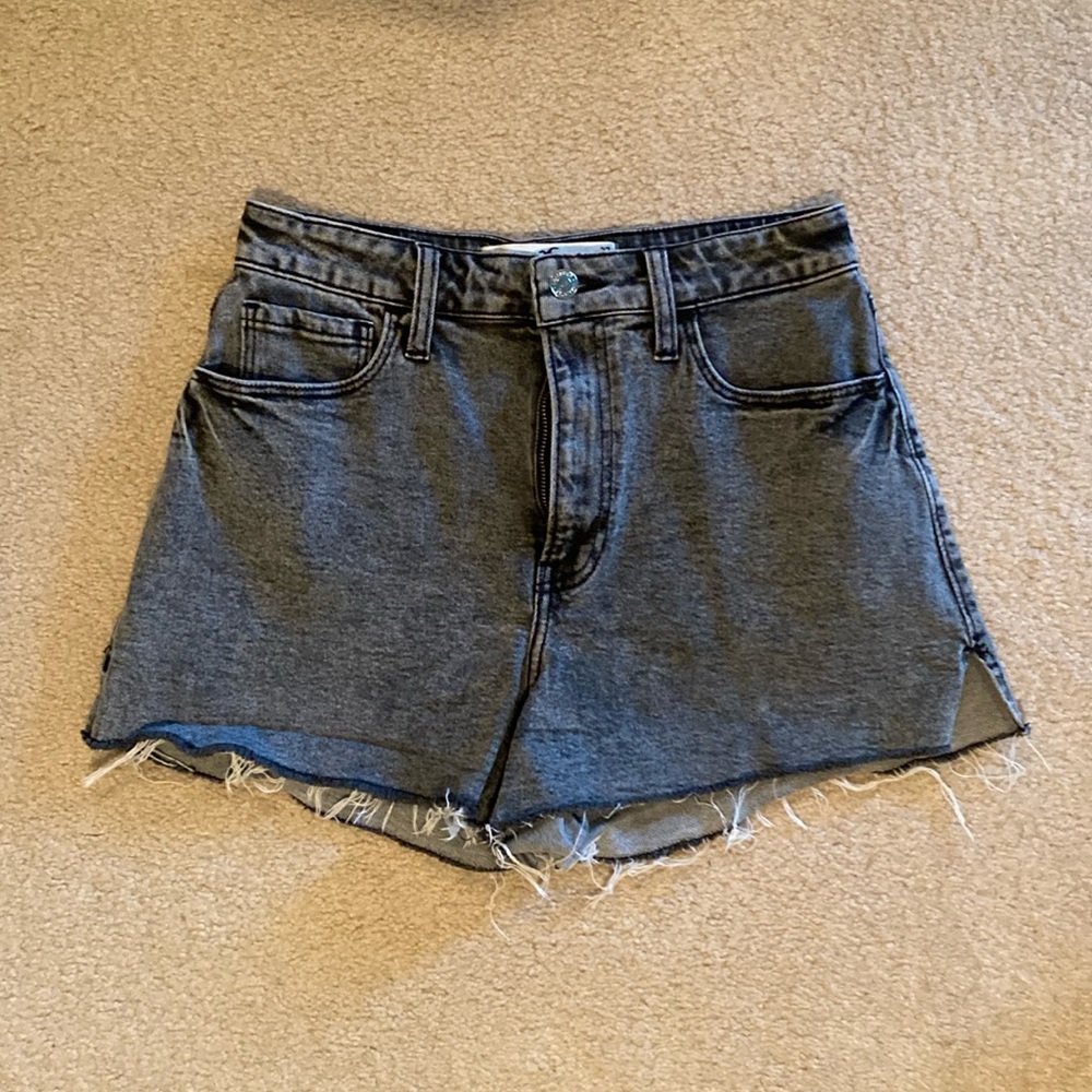 Hollister Curvy Mom Short -Faded Black